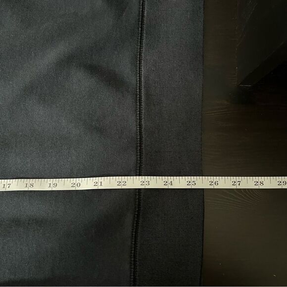 Tommy Hilfiger Sweater Pullover Mens Medium Black 1/4 Zip Snap Button Mock Neck - Picture 15 of 15